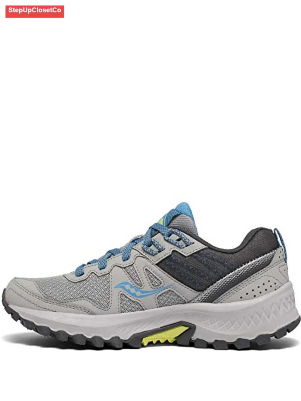 Trail Running Shoes with Cushioned Lace-Up Athletic Sneakers